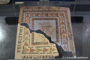 Mosaïque, latomie de Niccoloini, musée Baglio Anselmi, Marsala
