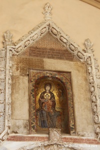 Mosaïque du portail de la cathédrale de Palerme
