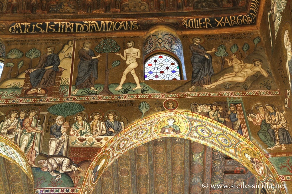 Mosaïques de l'Ancien Testament de la Chapelle Palatine à Palerme