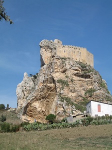 Photo du Château Manfredonico à Mussomeli en Sicile