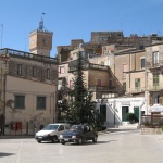 Mussomeli et château Manfredonico