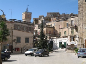 Mussomeli et château Manfredonico