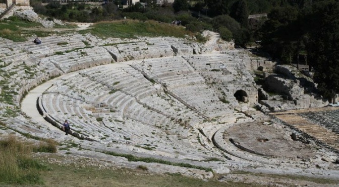 Neapolis à Syracuse, théâtre grec