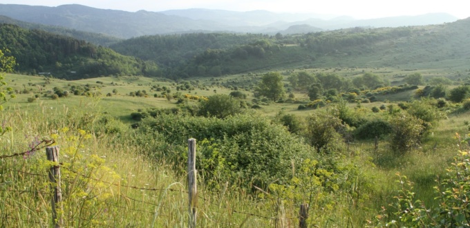 Intérieur des Nebrodi vers Floresta SS116, Sicile