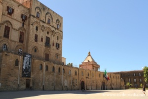 Façade du Palais normand de Palerme