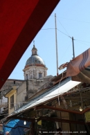 Quartier et marché Ballaro à Palerme