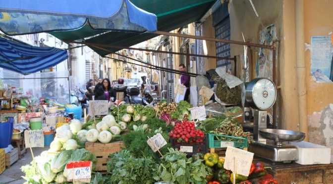 Quartier Ballaro à Palerme