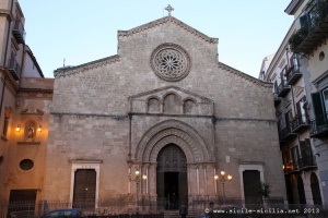 Palerme, façade de l'église San Francesco d'Assisi