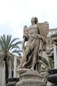 Piazza di San Domenico a Palermo