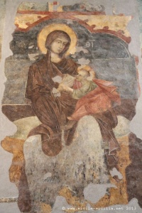 Palermo, santa maria della catena, affreschi