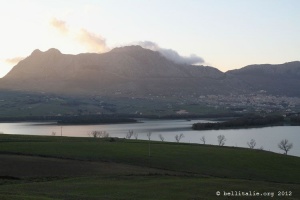 Piana degli Albanesi et mont Jato