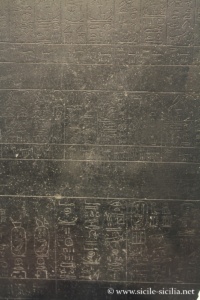 Pierre de Palerme, musée archéologique Salinas de Palerme