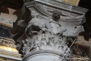 Chapiteaux des colonnes de la cathédrale d'Enna, Sicile