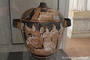 Ciboire de Falcone, musée archéologique Salinas de Palerme