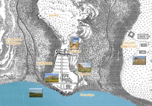 Plan du site archéologique de Sélinonte