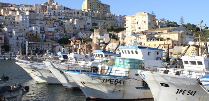 Port de pêche de Sciacca, Sicile
