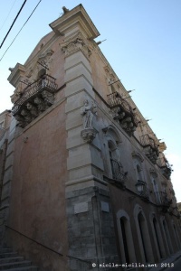 Raguse, Palais Cosentino, balcons baroques