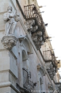 Raguse, Palais Cosentino, balcons baroques