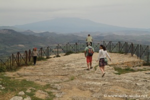 Terrasse de la Roche de Cérès, Enna, Sicile