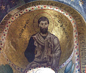Mosaïque de Saint-Jacques, église de la Martorana, Sainte-Marie de l'Amiral, Palerme
