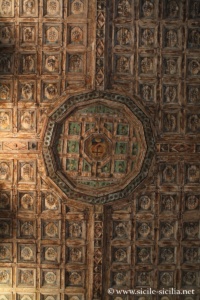 Plafond en bois de l'église San Pietro, Piazza Armerina