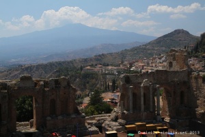 Photo du Théâtre grec de Taormine