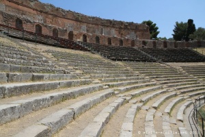 Photo du Théâtre grec de Taormine