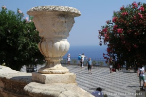 Foto della Piazza IX Aprile, Taormina