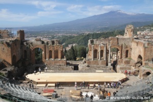 Théâtre romain de Taormine