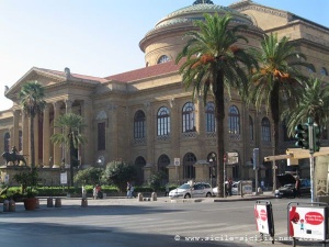 Photo du Théâtre Massimo à Palerme