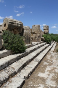 Temple C, d'Apollon, Acropole de Sélinonte, Sicile