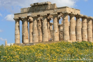 Temple d'Héra (E), colline orientale de Sélinonte