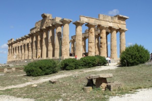 Temple d'Héra (E), colline orientale de Sélinonte