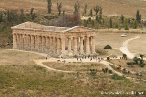 Temple grec, site archéologique de Ségeste