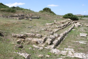 Temple M, fontaine, colline de Gaggera, Sélinonte