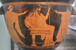 Vase d'Akragas, Agrigente, musée archéologique Salinas de Palerme