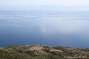 Vulcano, vue sur la cote sicilienne