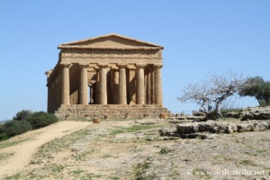 Photo du Temple de la Concorde de la vallée des Temples d'Agrigente