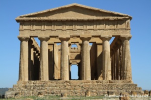 Photo du Temple de la Concorde d'Agrigente