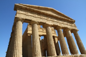 Photo du Temple de la Concorde de la vallée des Temples d'Agrigente