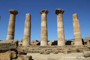 Foto del Tempio di Eracle di Agrigento