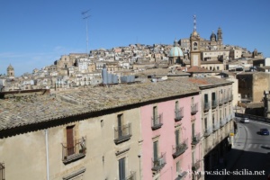 Vue sur Caltagirone