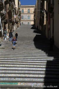 scala santa maria del monte, caltagirone