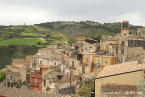 Panorama depuis le château de Vizzini