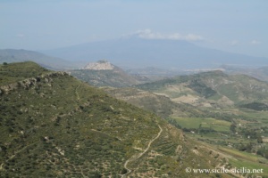 Via Panoramica, château d'Assoro