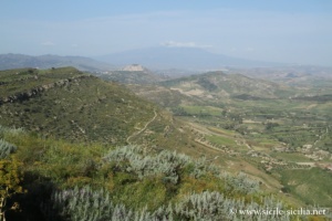 Via Panoramica, château d'Assoro