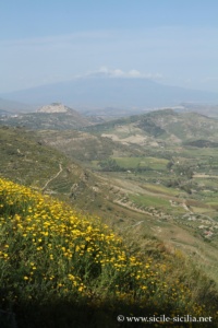 Via Panoramica, château d'Assoro
