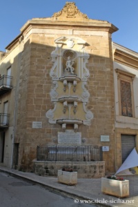 Fontaine de la nymphe, Piazza Umberto I, Castelvetrano, Sicile