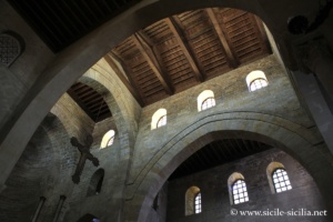 Intérieur de la basilique du Chancelier à Palerme